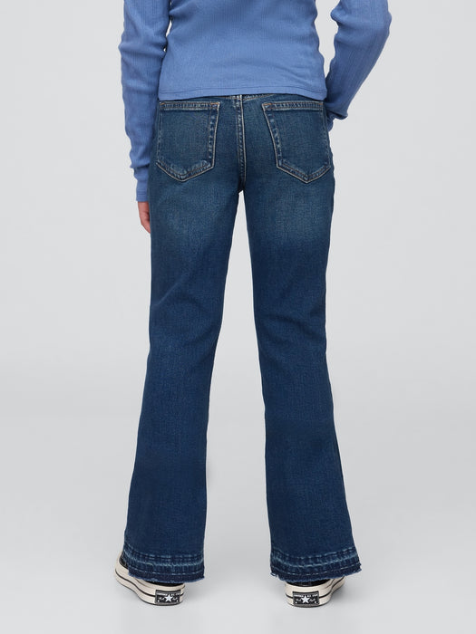 Kids High Rise '70s Flare Jeans