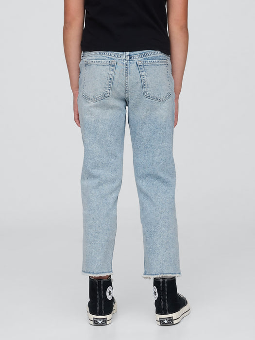 Kids Mid Rise Girlfriend Jeans