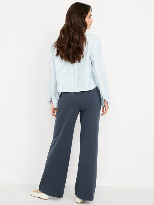 High-Waisted SoComfy Wide-Leg Sweatpants