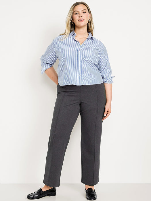 Extra High-Waisted Stevie Straight Pants