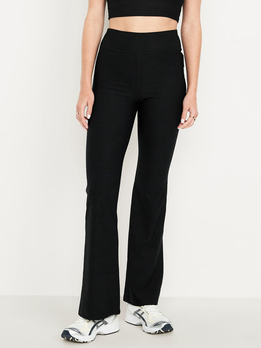 Extra High-Waisted PowerSoft Rib Flare Leggings