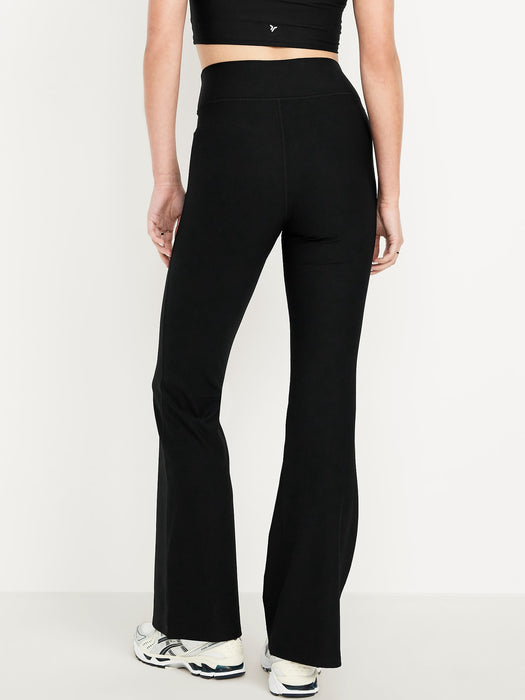 Extra High-Waisted PowerSoft Rib Flare Leggings