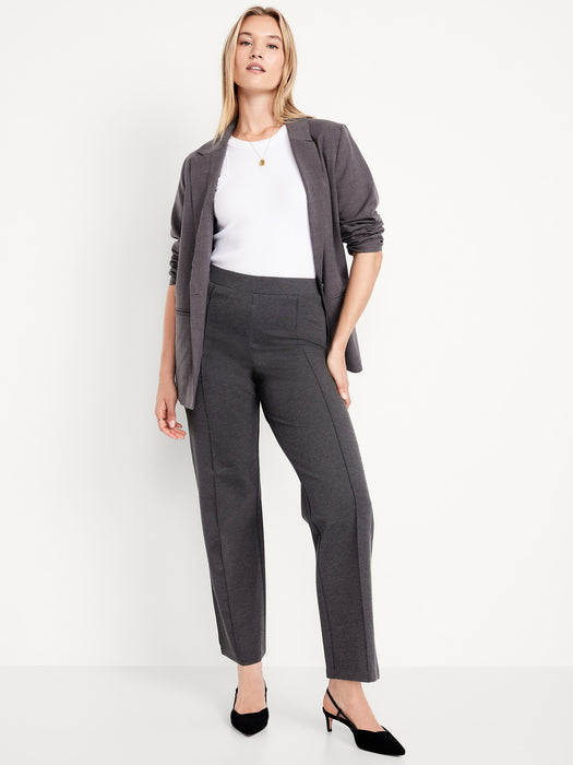Extra High-Waisted Stevie Straight Pants
