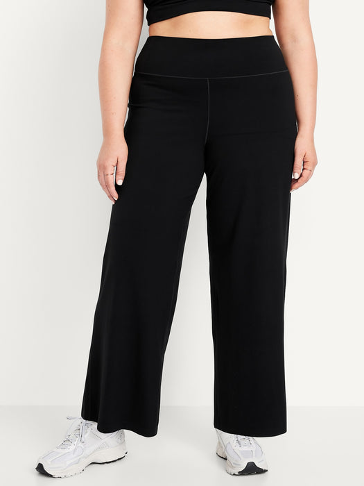 High-Waisted StudioSmooth Wide-Leg Pants