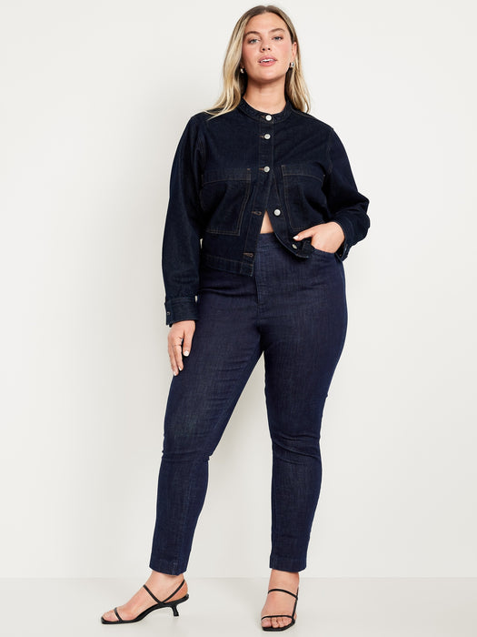 High-Waisted Pixie Skinny Ankle Pants