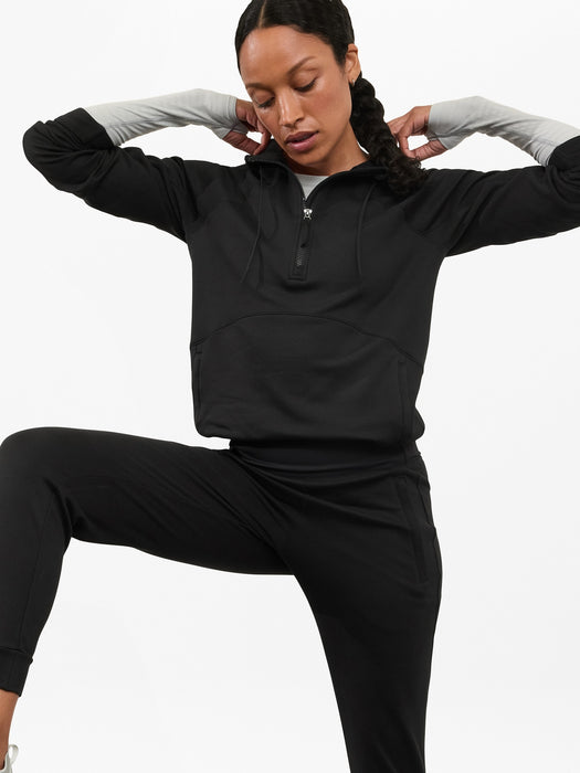 Unstoppable Fleece Lined Half Zip Sweatshirt