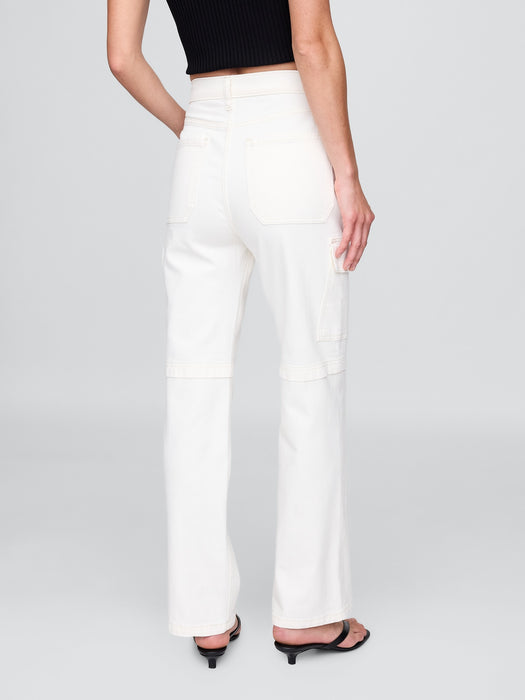 Mid Rise '90s Loose Cargo Jeans