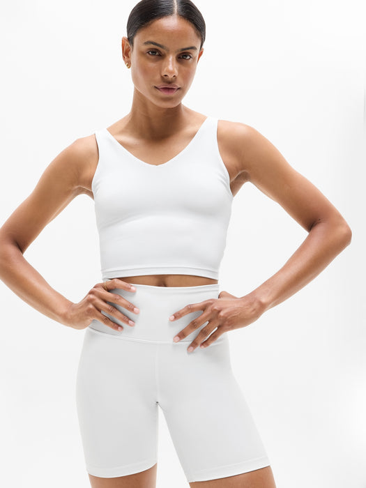 Transcend V-Neck Crop Sports Bra A-C