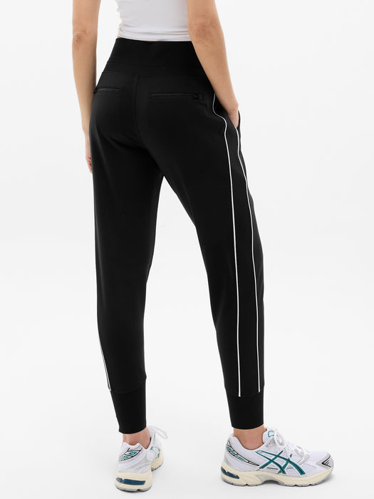 Venice High Rise Track Stripe Jogger