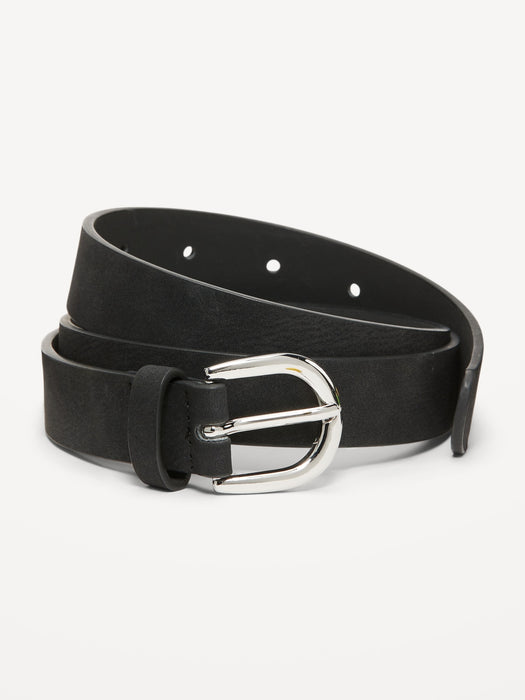 Faux-Suede Belt for Women