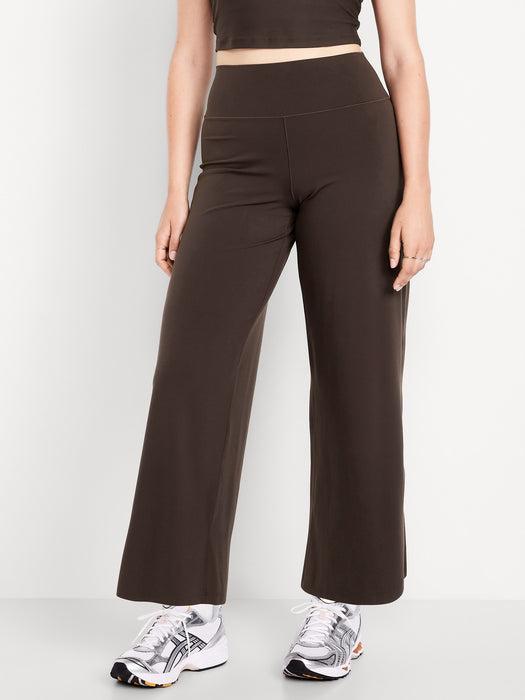 High-Waisted StudioSmooth Wide-Leg Pants