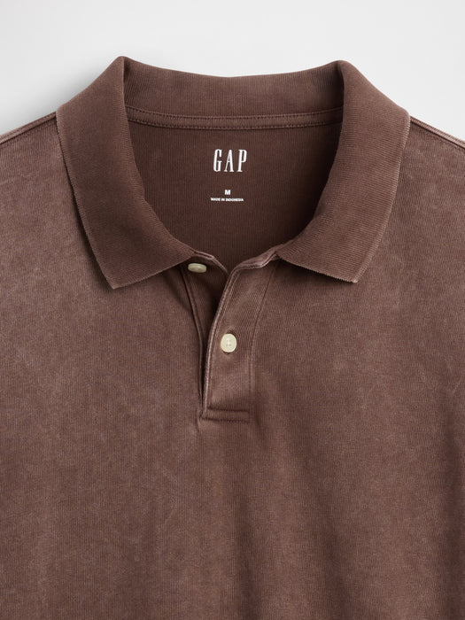 Heavyweight Jersey Polo Shirt