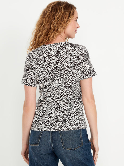 EveryWear Crew-Neck Printed T-Shirt