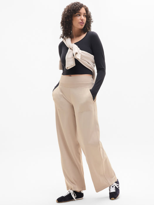 Venice High Rise Wide Leg Pant