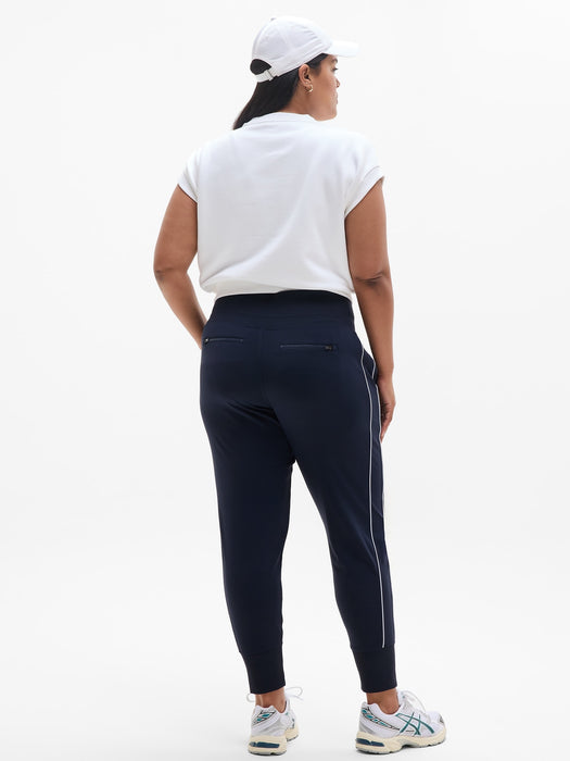 Venice High Rise Track Stripe Jogger