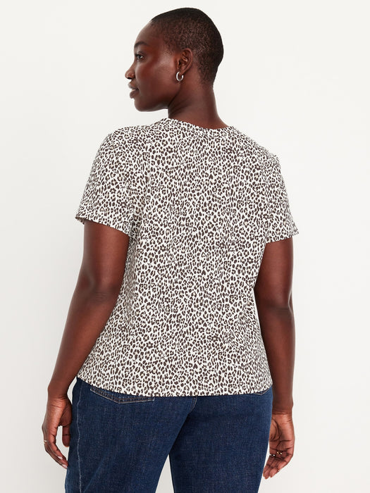 EveryWear Crew-Neck Printed T-Shirt