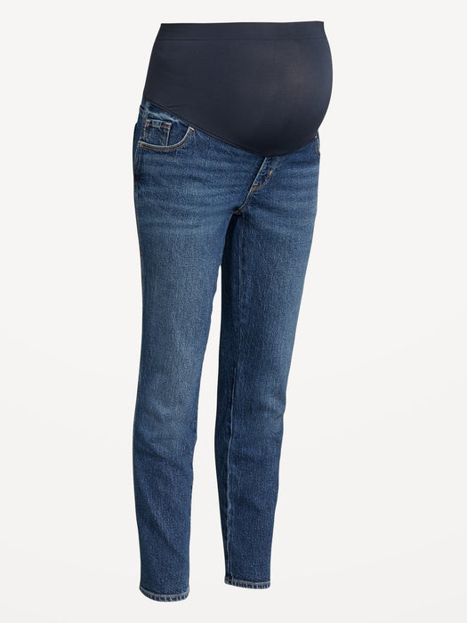 Maternity Full-Panel Vintage Slim Jeans