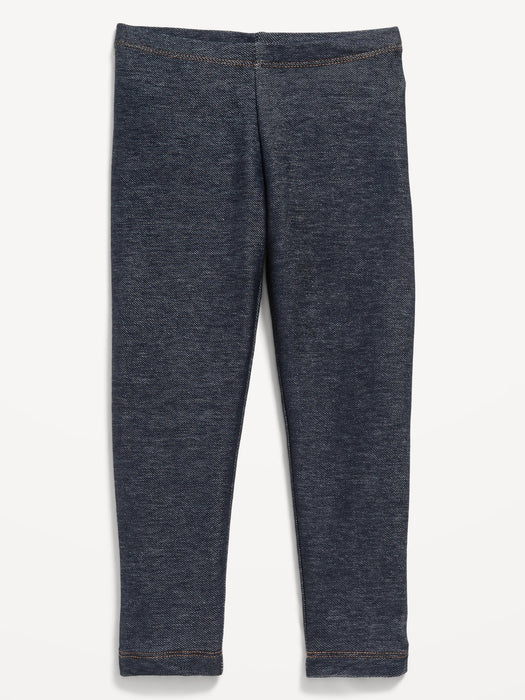 Faux-Jean Leggings for Toddler Girls