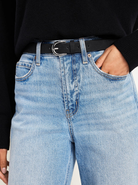 Faux-Suede Belt for Women