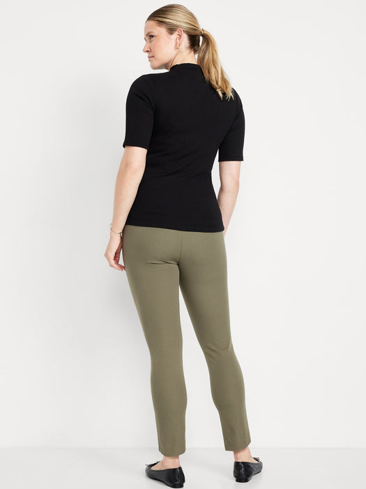 Maternity Full-Panel Pixie Ankle Pants