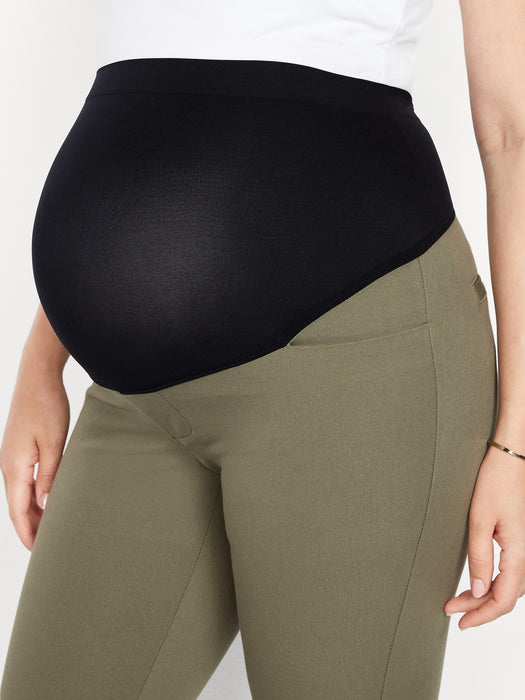 Maternity Full-Panel Pixie Ankle Pants