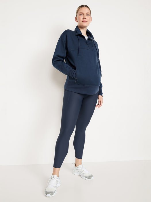 Maternity Full-Panel PowerSoft 7/8 Rib Leggings
