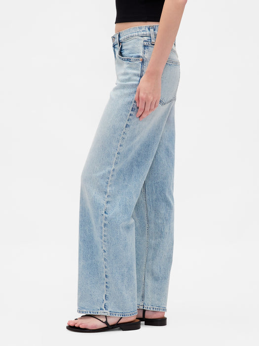Low Rise '90s Loose Jeans