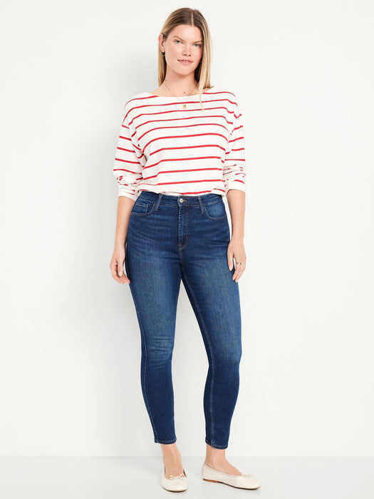 Extra High-Waisted Rockstar 360° Stretch Super-Skinny Jeans