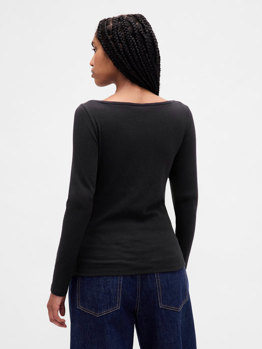 Modern Boatneck T-Shirt