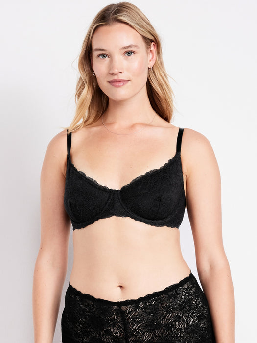 Lace Balconette Bra
