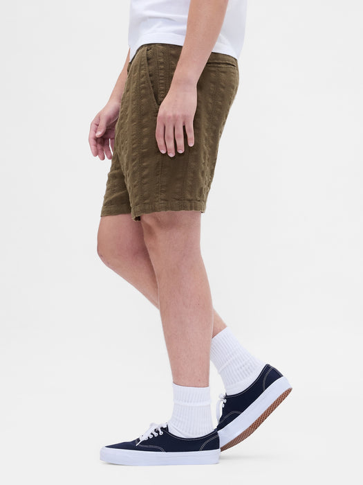 7" Textured Easy Shorts