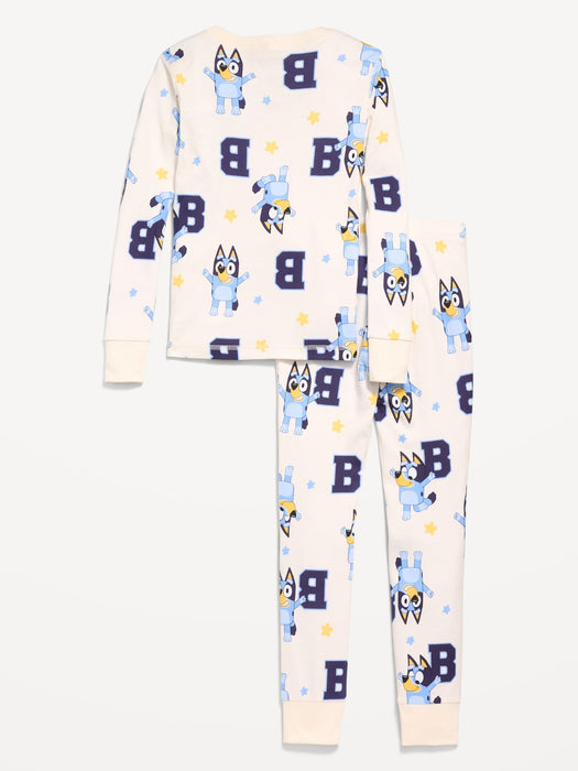 Bluey™ Gender-Neutral Snug-Fit Graphic Pajama Set for Kids