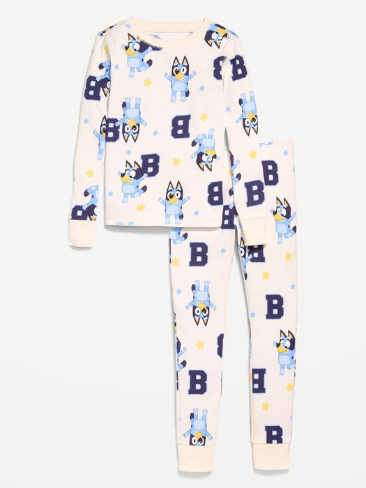 Bluey™ Gender-Neutral Snug-Fit Graphic Pajama Set for Kids