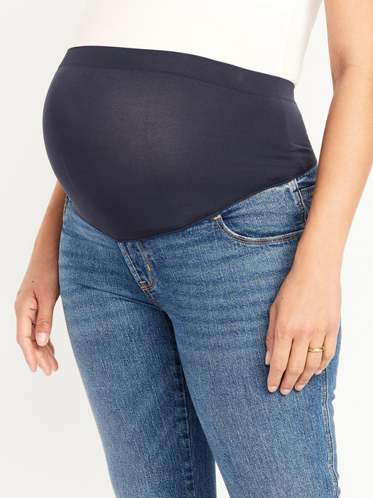 Maternity Full-Panel Vintage Slim Jeans