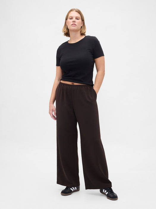 Easy Wide-Leg Pants