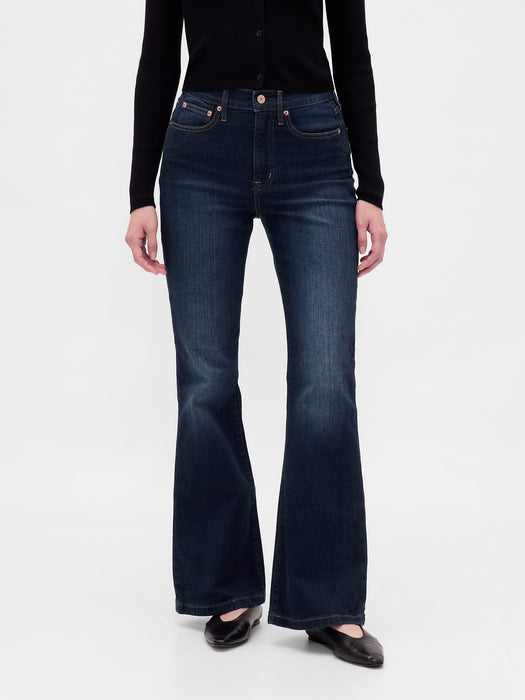 High Rise '70s Flare Jeans