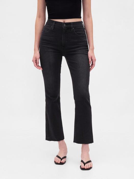 High-Rise Kick Flare Jeans