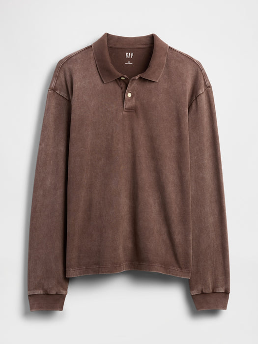 Heavyweight Jersey Polo Shirt