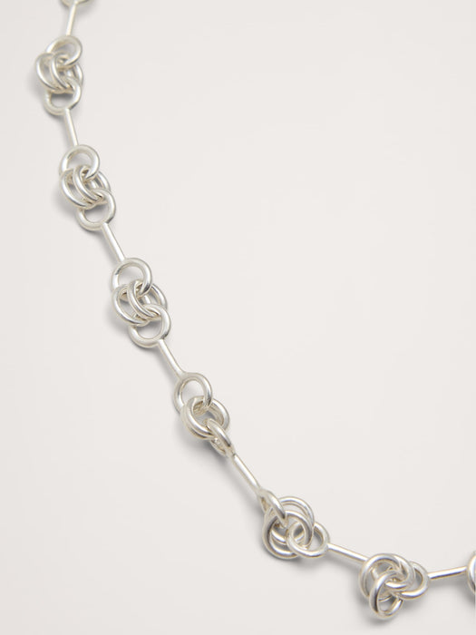 Double Ring Chain Necklace