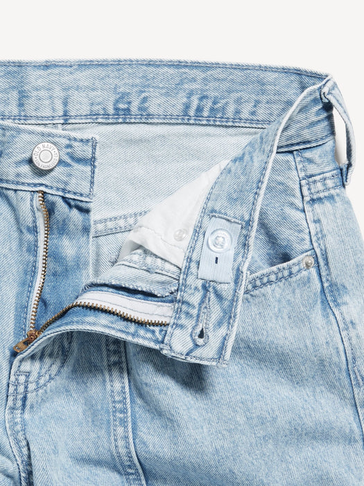 High-Waisted Super Baggy Wide-Leg Cargo Jeans for Girls