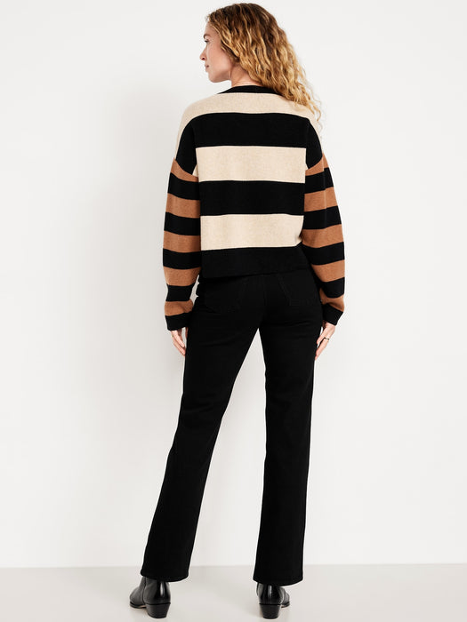 Extra High-Waisted Straight Jeans