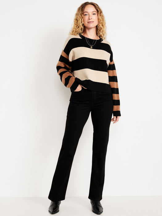 Extra High-Waisted Straight Jeans