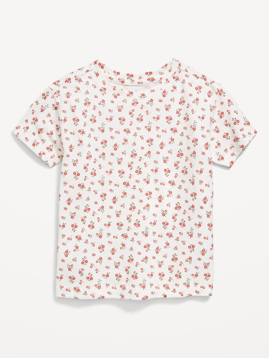 Printed Short-Sleeve T-Shirt for Toddler Girls