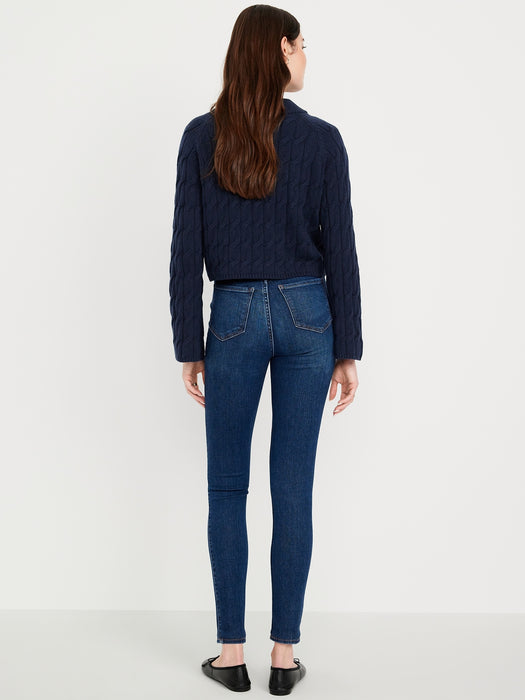 Extra High-Waisted Rockstar 360° Stretch Super-Skinny Jeans