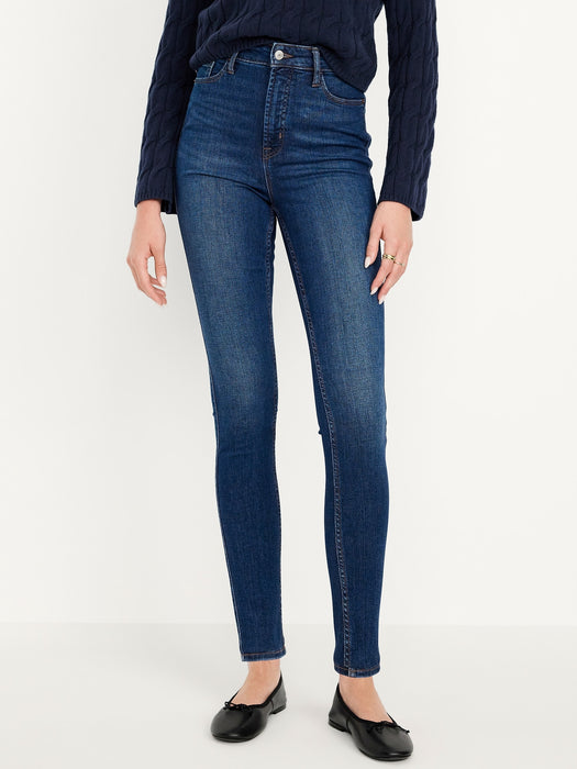 Extra High-Waisted Rockstar 360° Stretch Super-Skinny Jeans