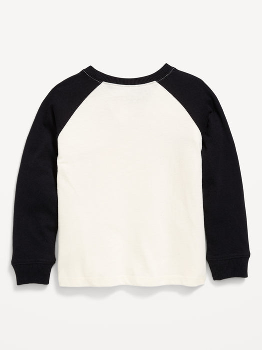 Long-Sleeve Pocket T-Shirt for Toddler Boys