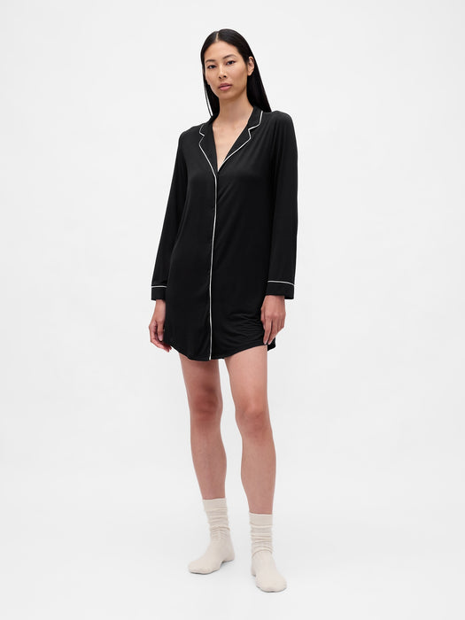 SoftMade Modal PJ Shirtdress