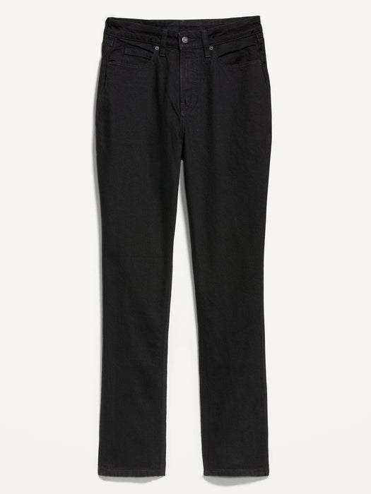 Curvy Extra High-Waisted Straight Jeans