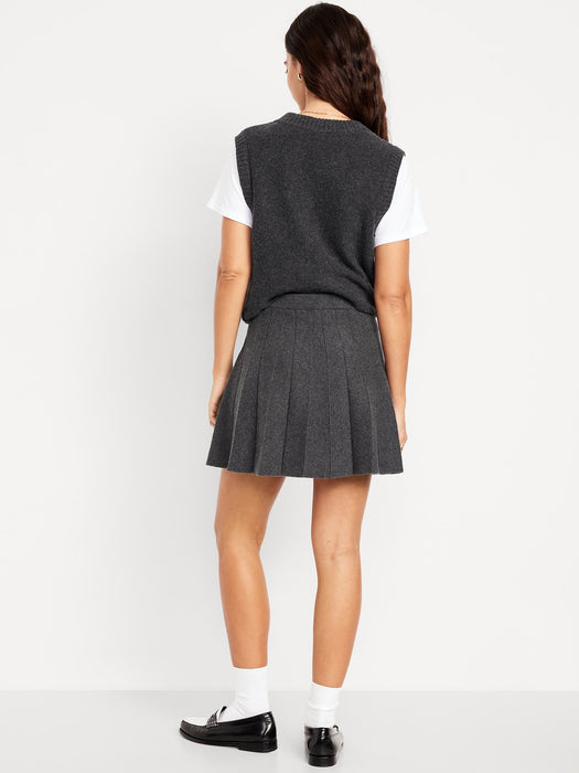 SoSoft Lite Pleated Sweater Skirt