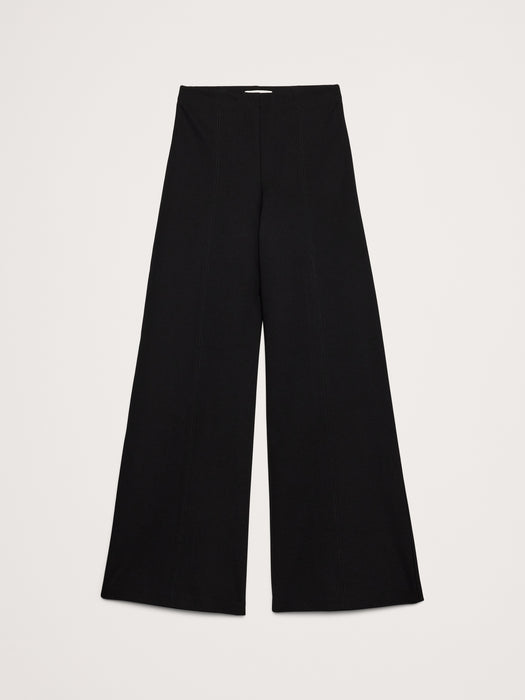 High-Rise Wide-Leg Everywhere Ponte Pull-On Pant